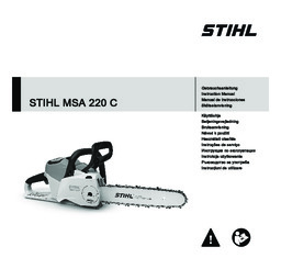 STIHL MSA 220 C