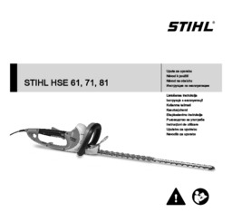 STIHL HSE 61_ 71_ 81