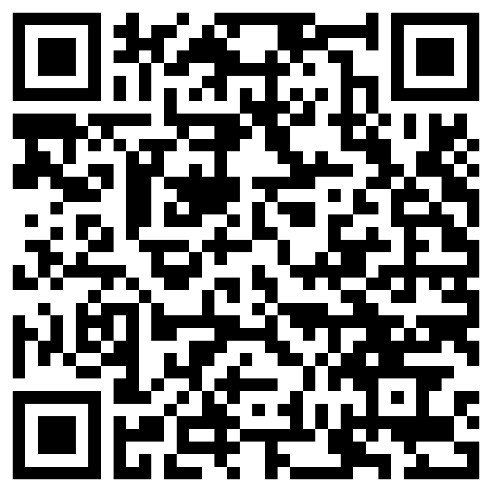 QR-код товара Рубашка поло черная с логотипом #1 QR-код товара Рубашка поло черная с логотипом #1