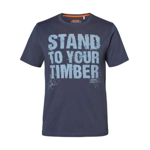Футболка Timbersports «Постоянный курс» черная