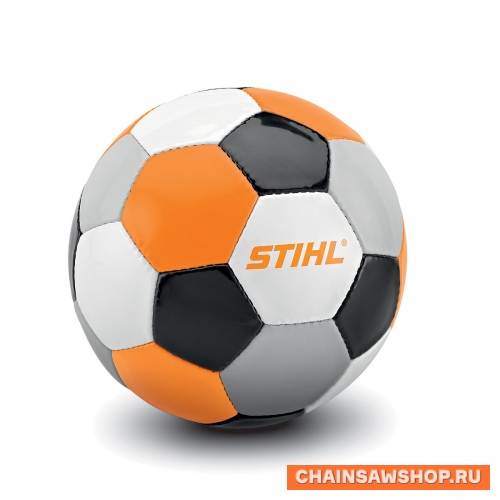 Мяч футбольный Street бело-оранжевый